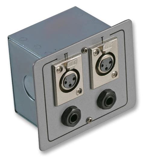 mountable xlr junction box|XLR Wall Plates .